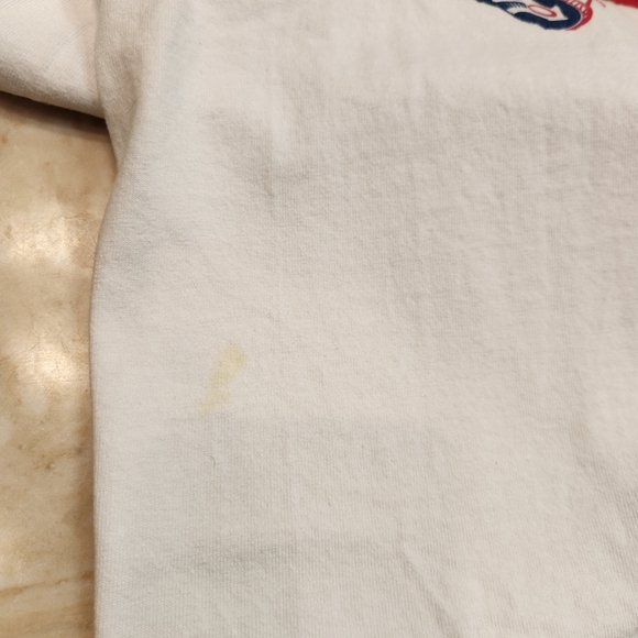 90's Vintage Cotton Champion Bulldog T-shirt Size Medium - Picture 7 of 7